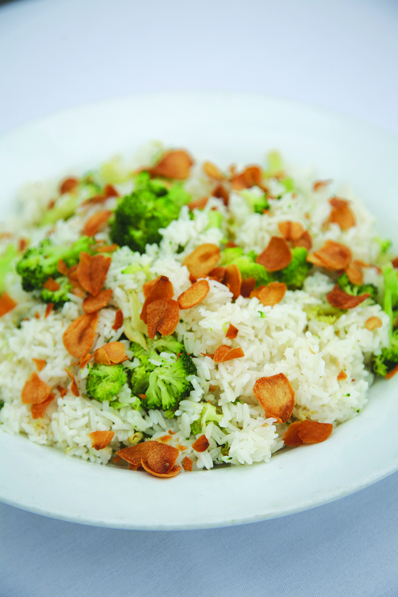 Rice and Broccoli
