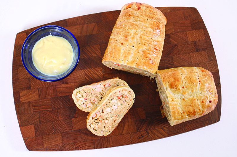 Seafood Streudel
