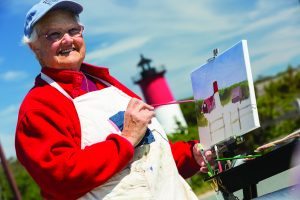 The Eastham Painters Guild heads outdoors to capture nature on the canvas