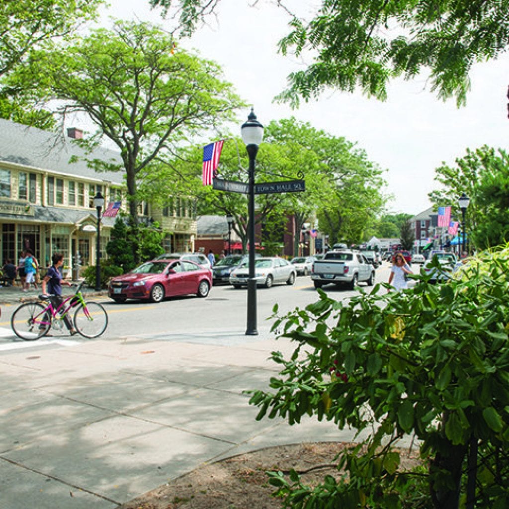 Welcome to Main Street in Falmouth