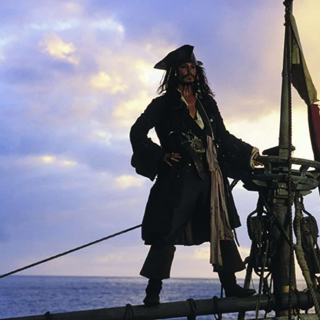 Johnny Depp has played Jack Sparrow in several Pirates of the Caribbean films.