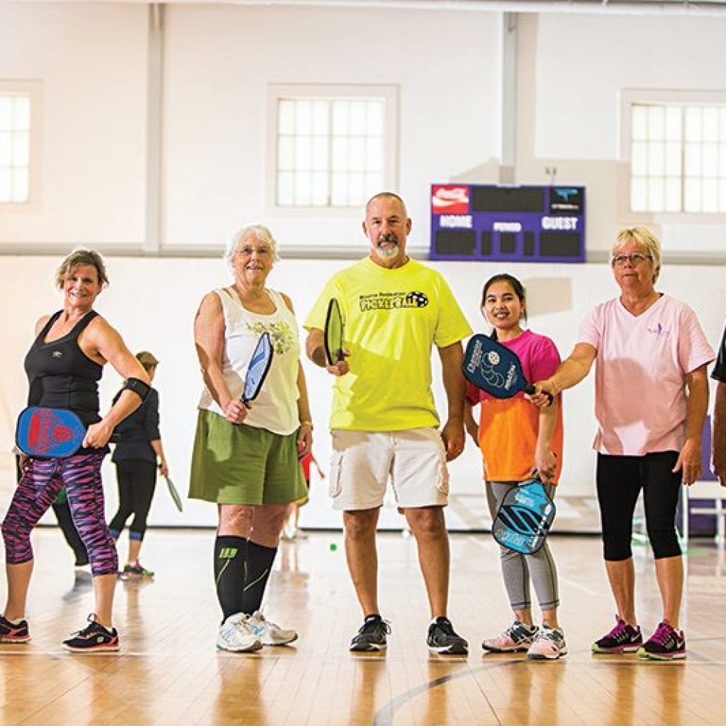 Pickleball, Bourne Community Center