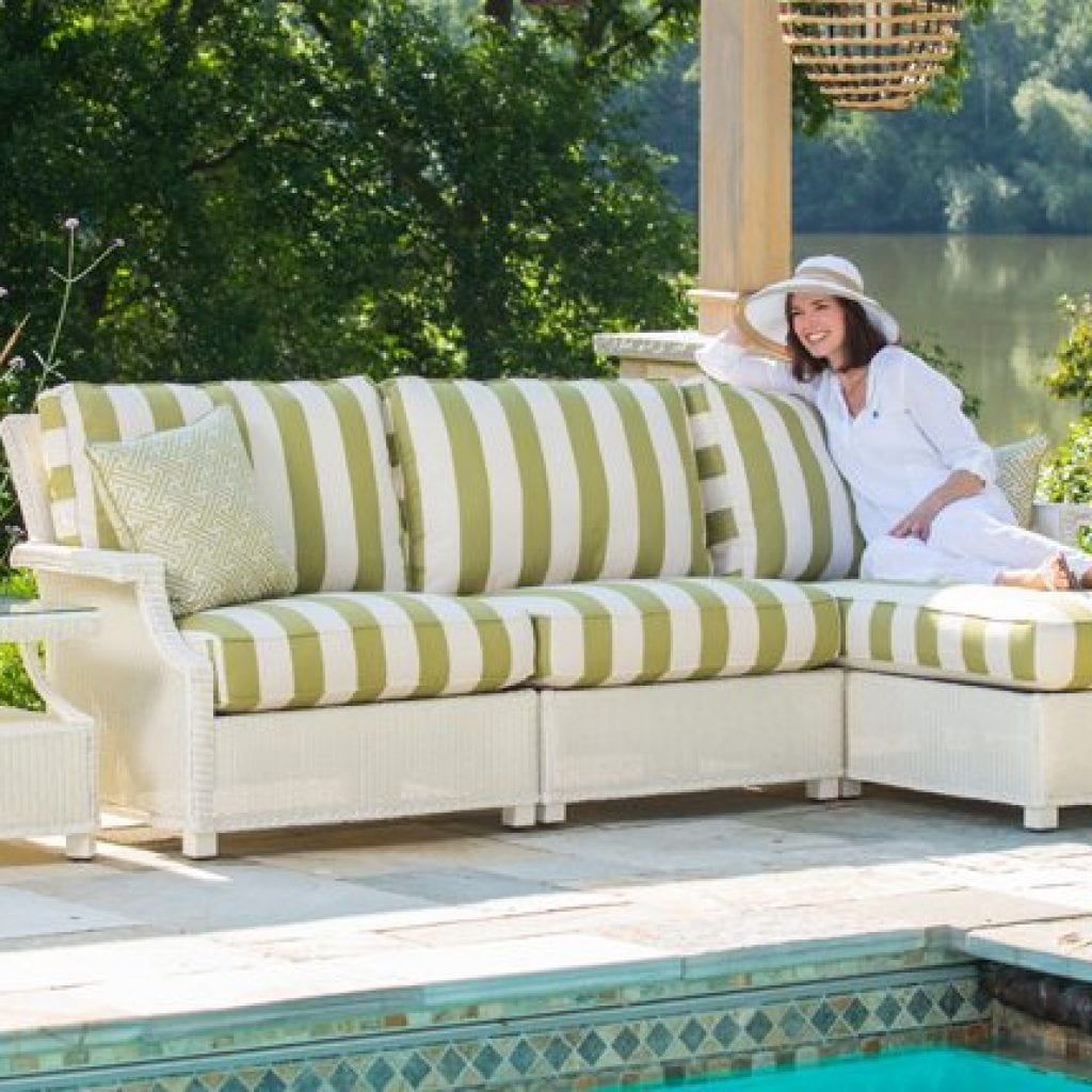 Wicker Furniture- in classic and modern styles | Cape Cod HOME Summer 2016