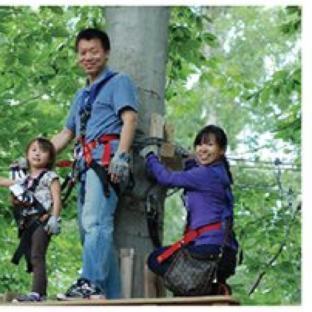 Swing by the Adventure Park at Heritage Museums & Gardens, Sept/Oct Cape Cod Life | capecodlife.com