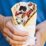 Slow Cooker Greek Chicken Gyros