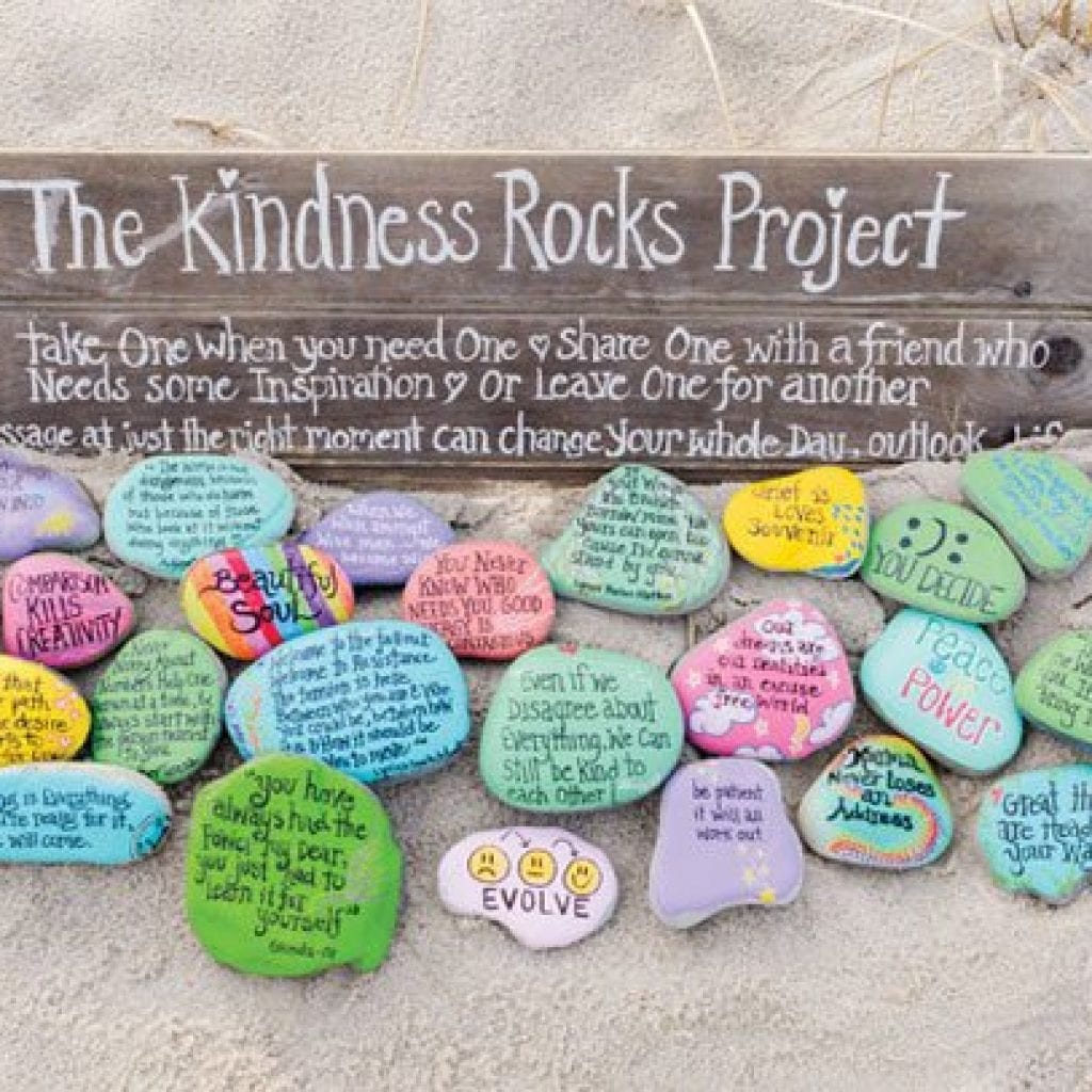 Cape Cod's Kindness Rocks Project, Cape Cod Life, April 2017 | capecodlife.com