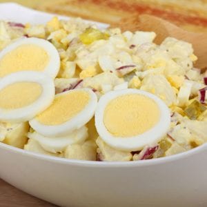 Potato Salad with Eggs