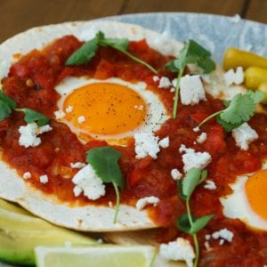 Huevos Rancheros & Rancheros Sauce