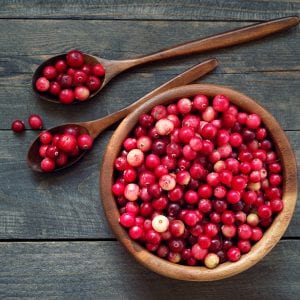 Cranberry chiffon pie