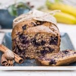 Blueberry Banana Oatmeal Bread