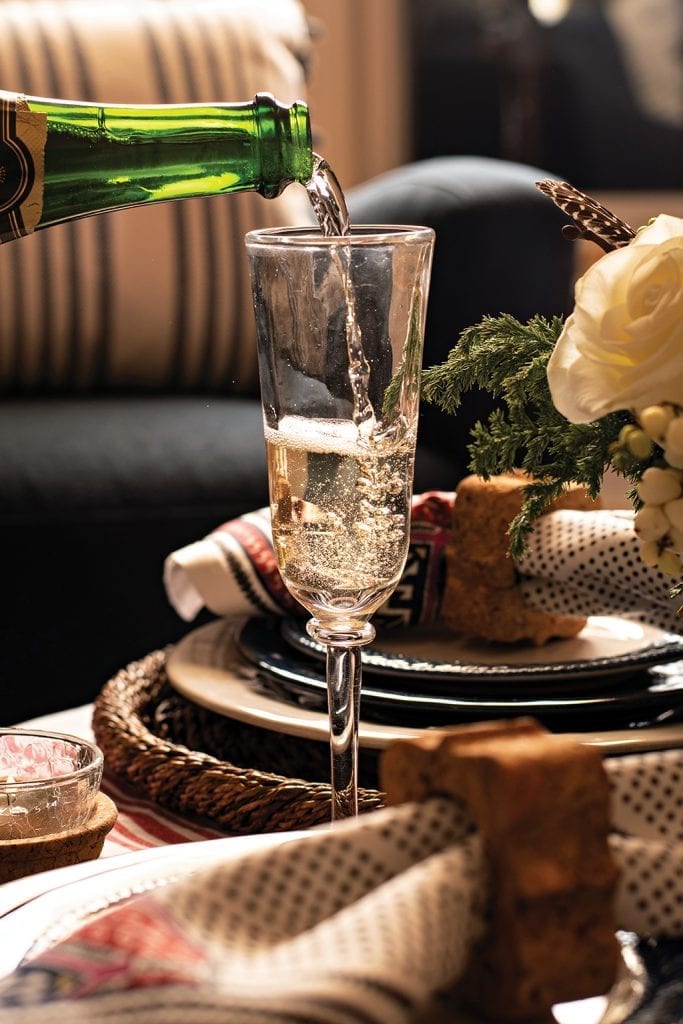 Chatham home tablescape