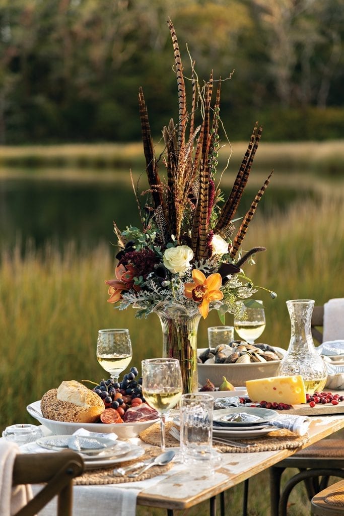 Salt Pond tablescape