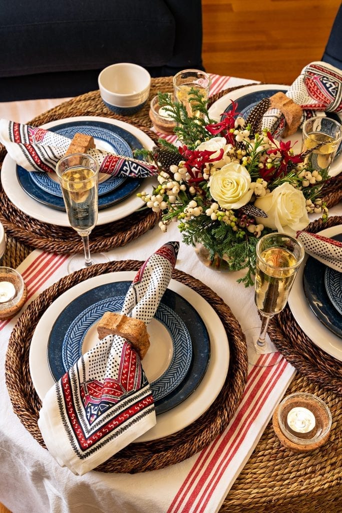 Chatham home tablescape