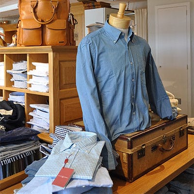 Men's clothing at Haberdashery