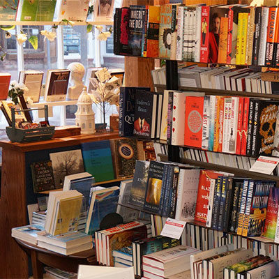 Mitchell's Book Corner Interior
