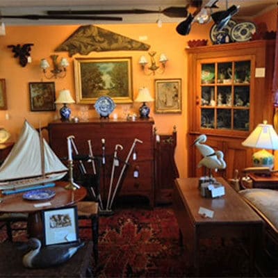 Interior view of the Antiques Depot