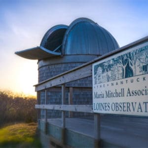 Exterior of Loines Observatory