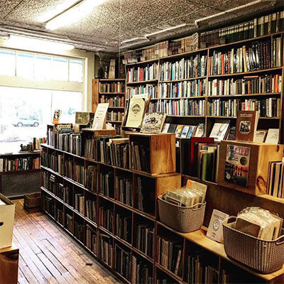 Bookstore interior