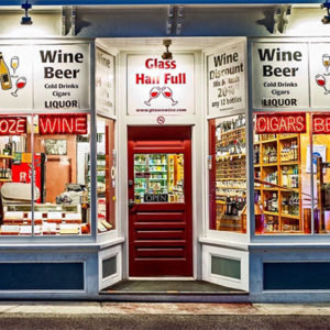 Exterior of Glass Half Full