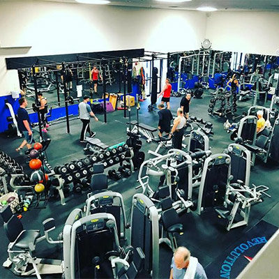 Gym interior
