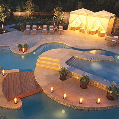 Pool area
