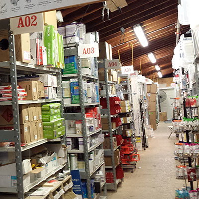 Warehouse interior