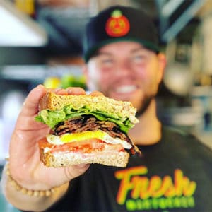 Fresh Nantucket sandwich