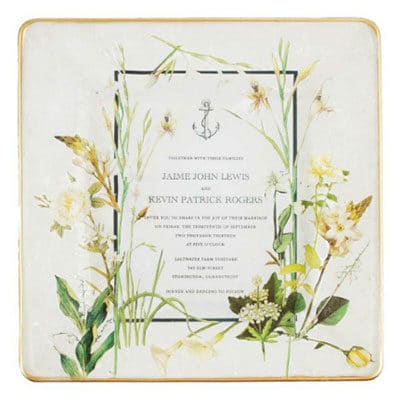 Leslie Linsley Invitation plate