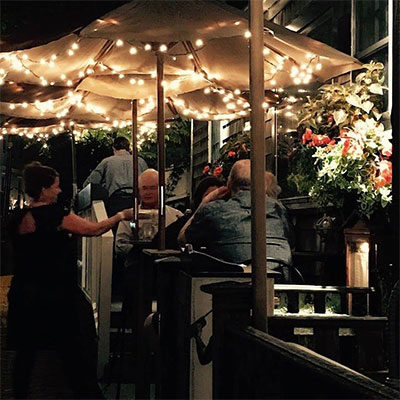 Tree Bar at Queequeg’s Outdoor Dining