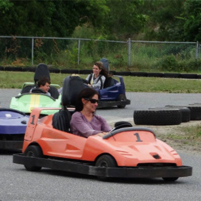 go cart on track