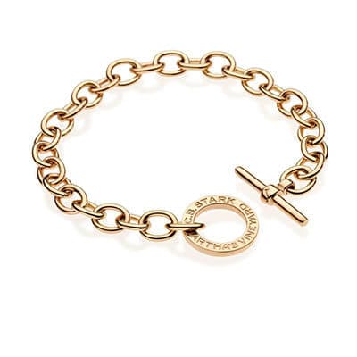 gold bracelet made by cb stark jewelers