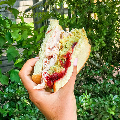 turkey gobbler sandwich from provisions
