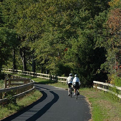 Cape Cod Rail Trail Mid Cape