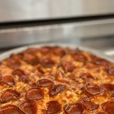 Pepperoni pizza