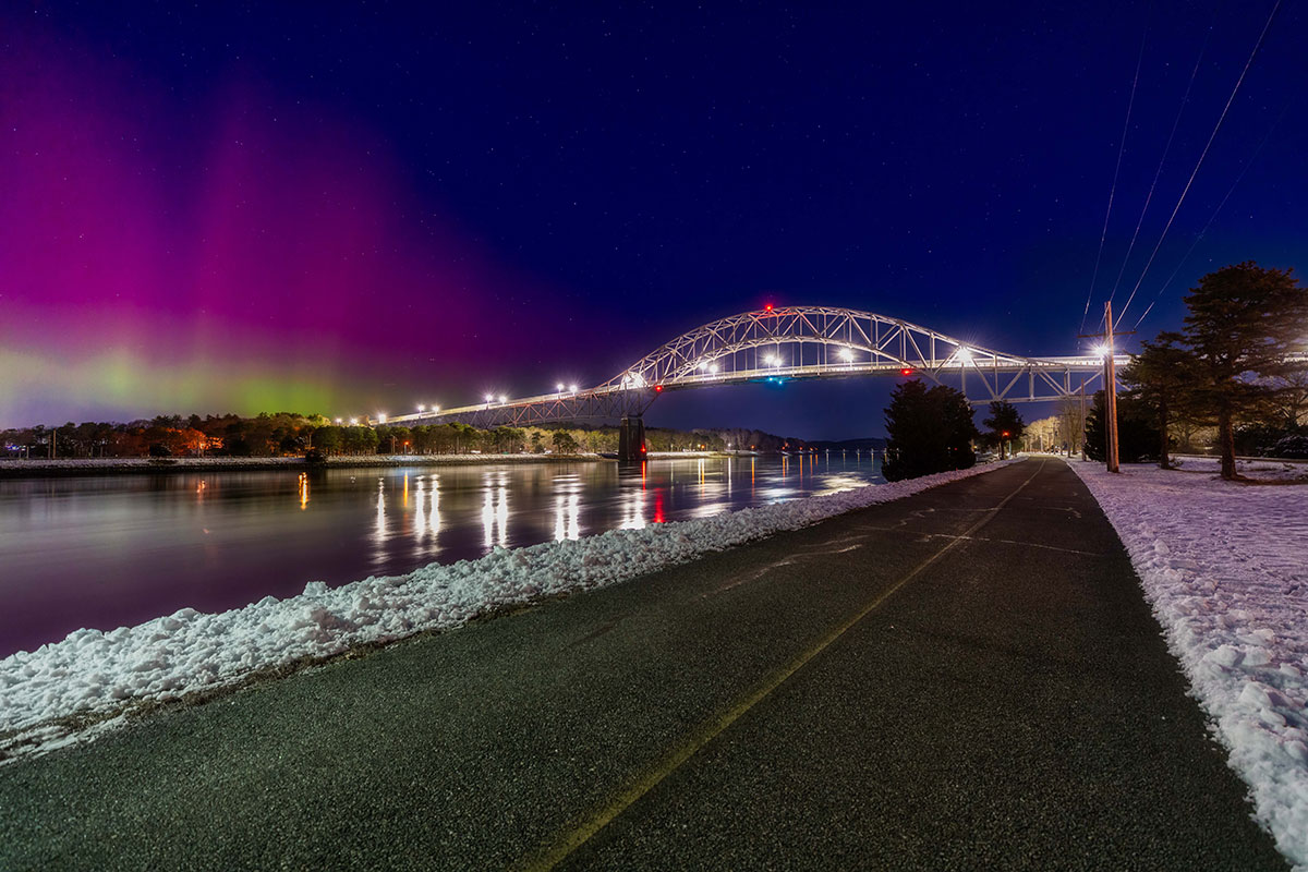 Recognizable-Places-Honorable-Mention--By-Michael-Mondville--Aurora-at-the-Bourne-Bridge,-Bourne--bourne-bridge-aurora