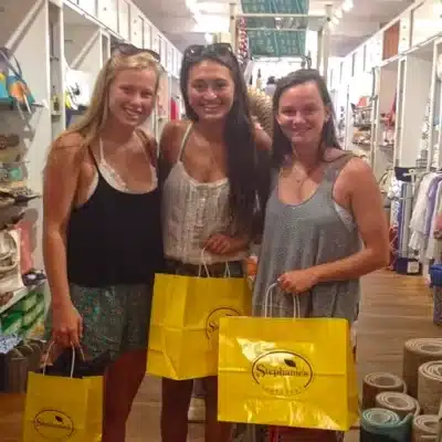 Shoppers at Stephanie's