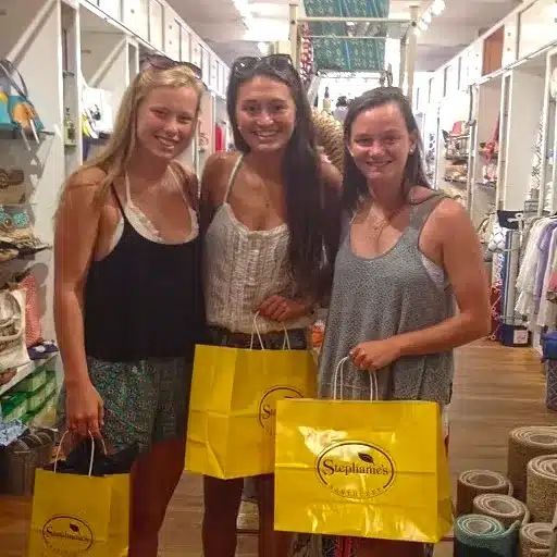 Shoppers at Stephanie's